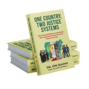 ONE COUNTRY, TWO JUSTICE SYSTEMS.